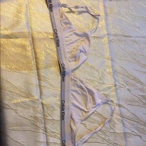 Calvin Klein triangle bra